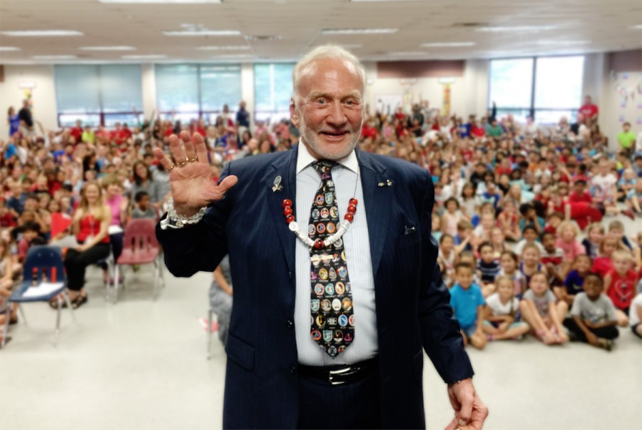 buzz-aldrin-elementary-20th-anniversary