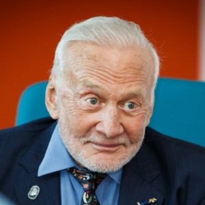 Second man to walk on the moon Buzz Aldrin sprinkled some star dust in wide eyed pupils’ eyes when he chatted to pupils from a Stevenage school